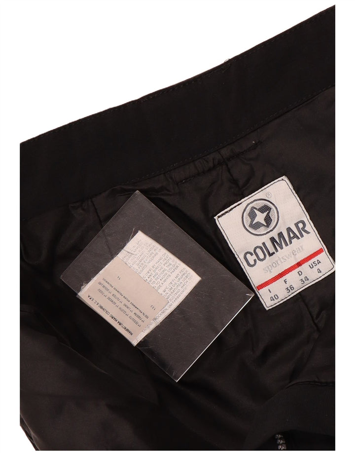 Colmar Damen Cargo-Windbreaker-Hose IT 40 Small W24 L29 Schwarzes Nylon