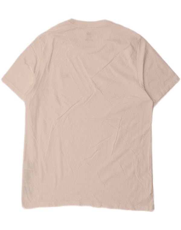 Levi's Herren Standard T-Shirt Top Large Weiß Baumwolle