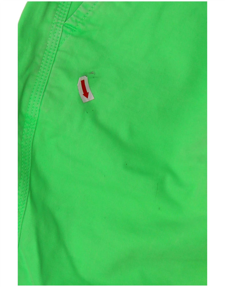 Superdry Herren Chino-Shorts, Größe L, W36, grüne Baumwolle