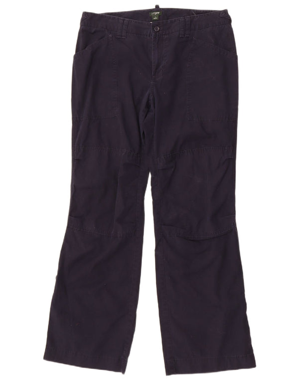 J. Crew Damen City Fit Freizeithose US 8 Medium W32 L31 Marineblau