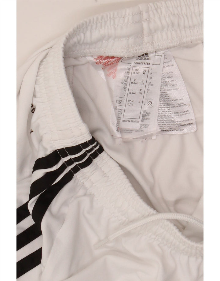 ADIDAS Aeroready Sportshorts für Jungen, 15–16 Jahre, weißes Polyester