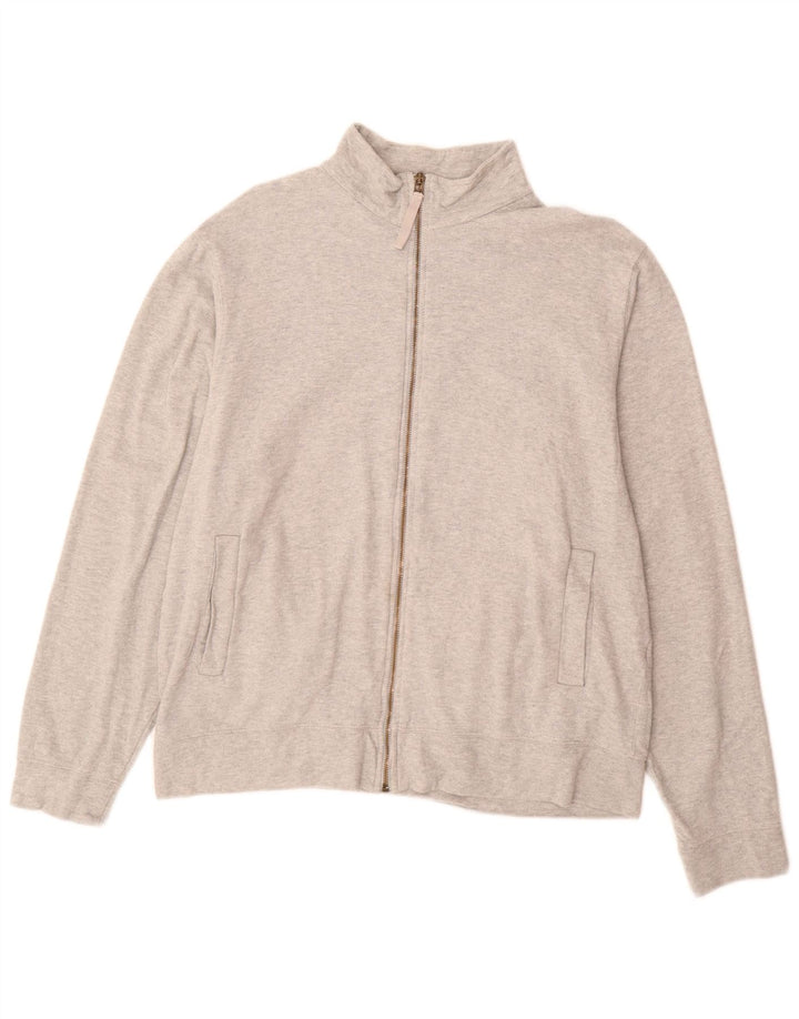 Massimo Dutti Herren-Trainingsanzug-Oberteiljacke 2XL Grau meliert