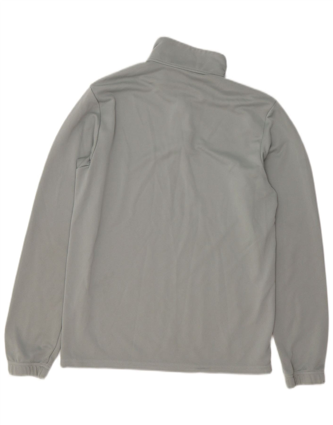 Adidas Herren Aeroready Zip Neck Pullover Trainingsanzug Top Mittelgraues Polyester