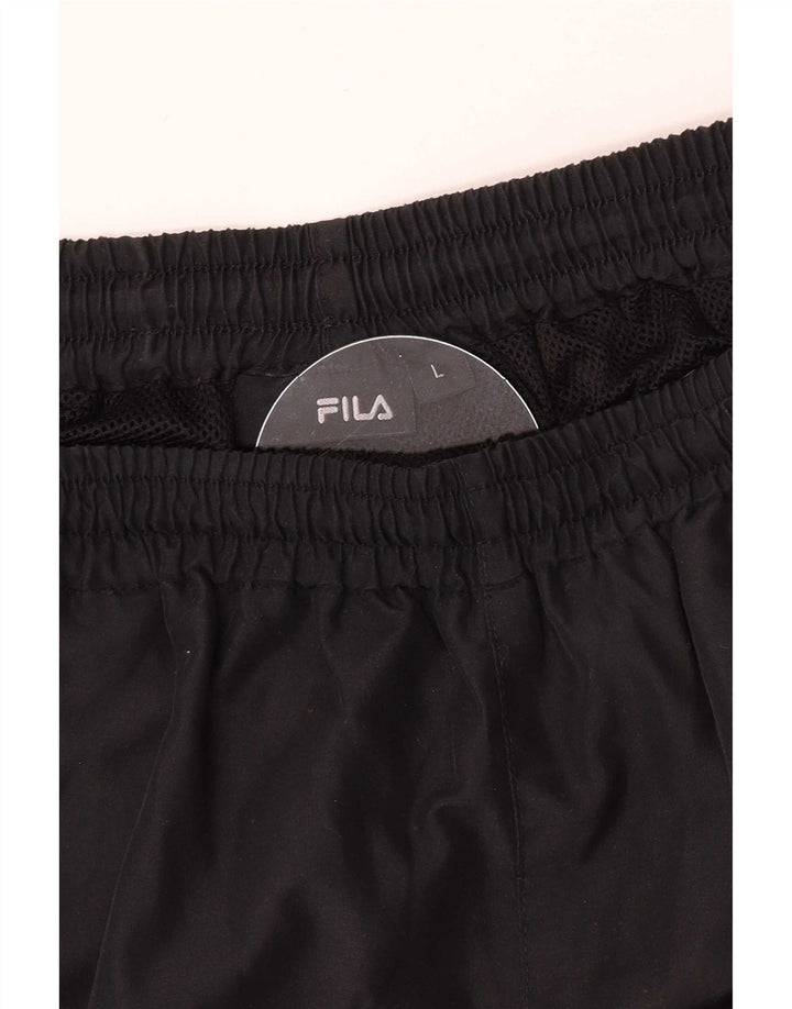 Fila Wasserdichte Damenhose UK 14 Large Schwarz