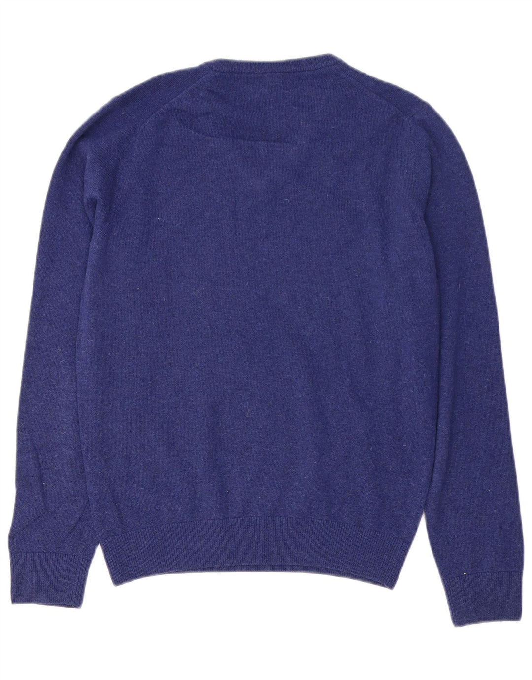 Lacoste Herren-Pullover mit V-Ausschnitt, Größe 2 XS, blaue Schurwolle