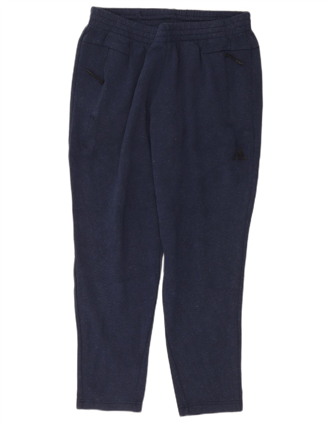 Adidas Herren-Trainingshose, groß, marineblau, Baumwolle