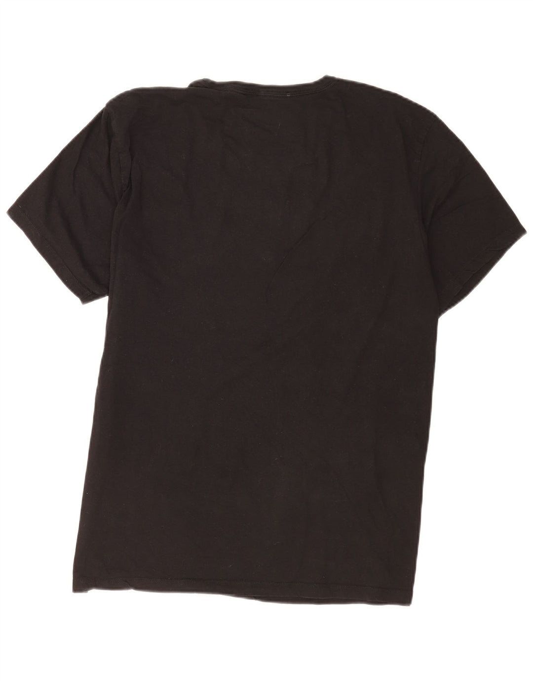 Calvin Klein Herren T-Shirt Top Large Schwarz Baumwolle