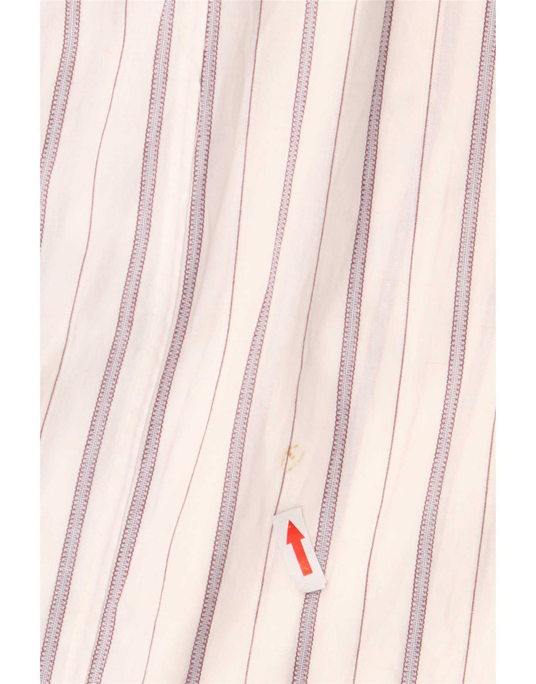 Benetton Damen-Pulloverhemd mit 3/4-Ärmeln, Gr. 10, Größe S, weiß gestreift