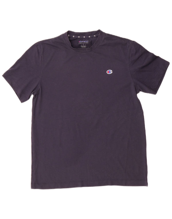 Champion Herren Kurzarm-T-Shirt mit normaler Passform, Größe S, Marineblau
