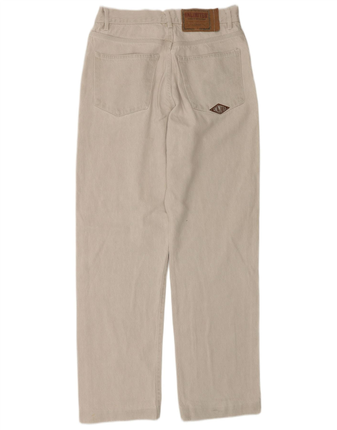 Unlimited Herren Tapered Jeans W33 L33 Weiße Baumwolle
