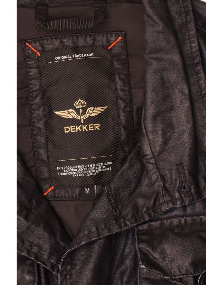Dekker Herren-Utility-Jacke UK 38 Medium Marineblau