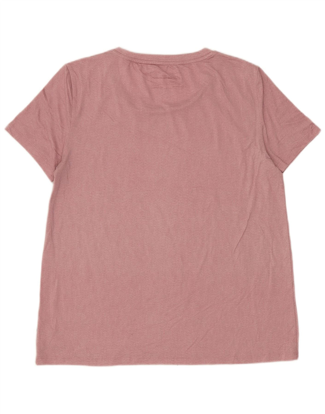 EDDIE BAUER Damen T-Shirt Top UK 10 Small Rosa Polyester
