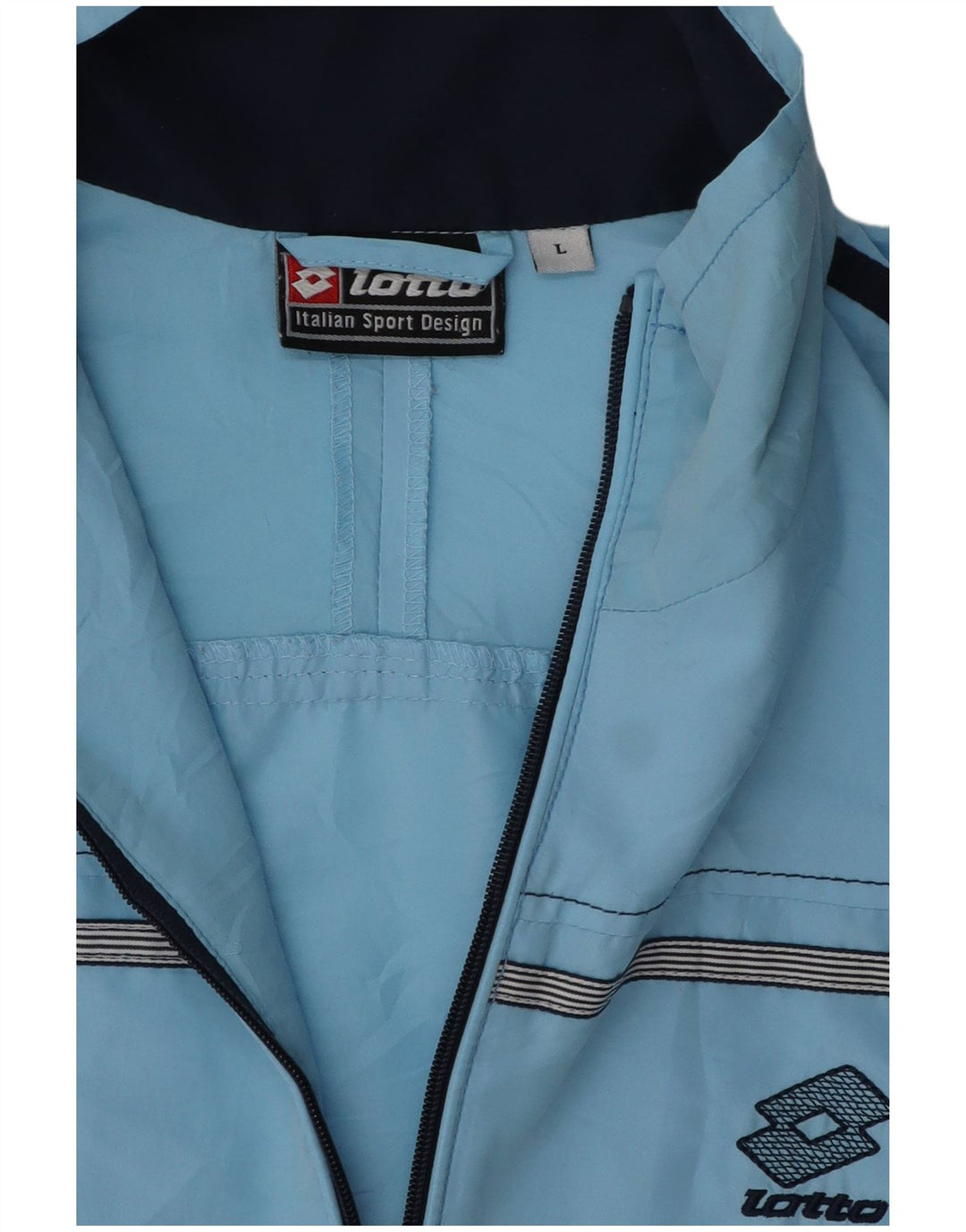 Lotto Herren-Trainingsanzug-Oberteil, Jacke, Größe L, Blau