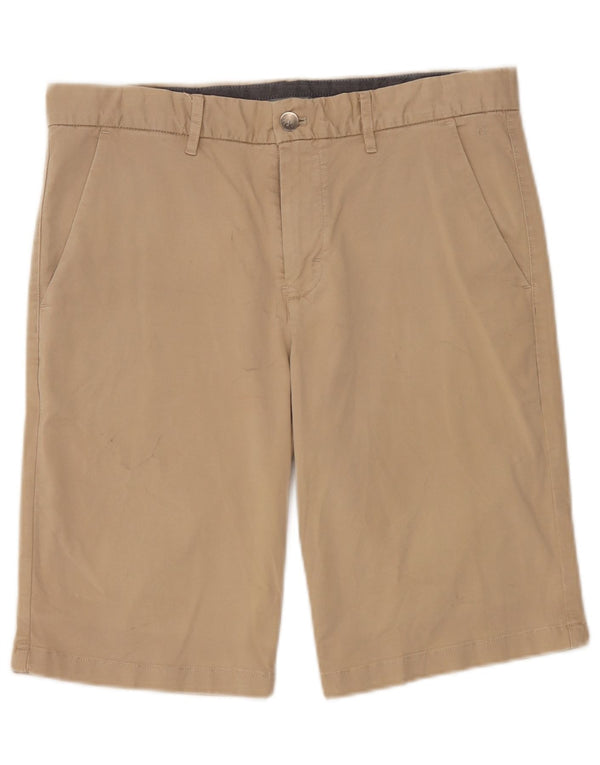 Calvin Klein Herren Chinoshorts W32 Mittelbeige Baumwolle
