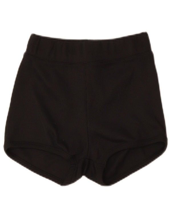 Zara Damen Sportshorts UK 8 Small Schwarz