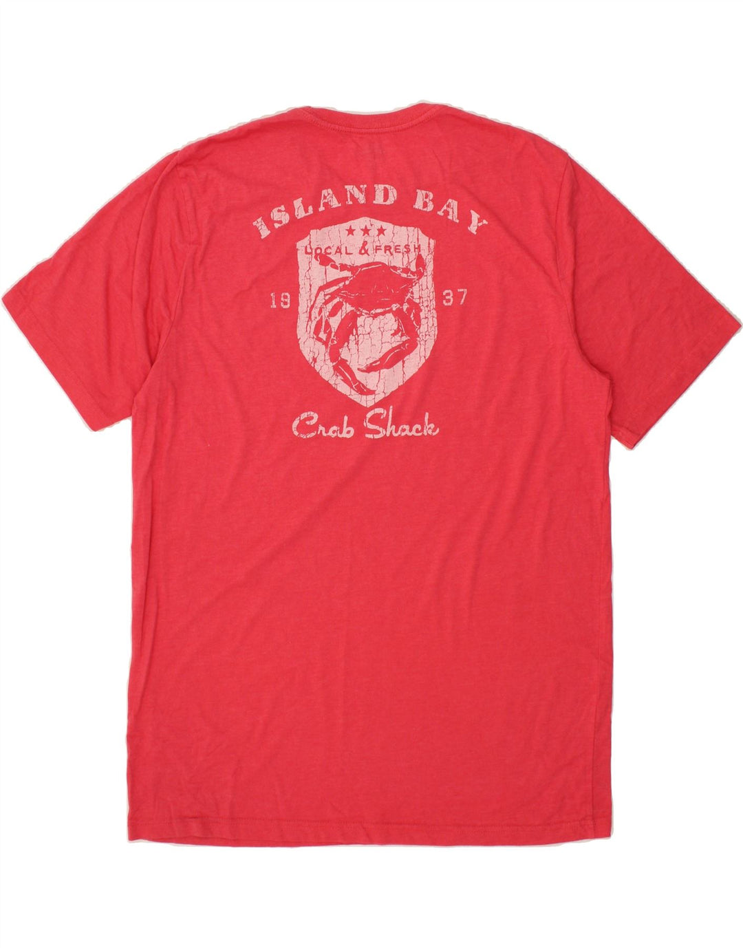 IZOD Mens Tall Graphic T-Shirt Top XL Red Cotton Vintage Izod and Second-Hand Izod from Messina Hembry 