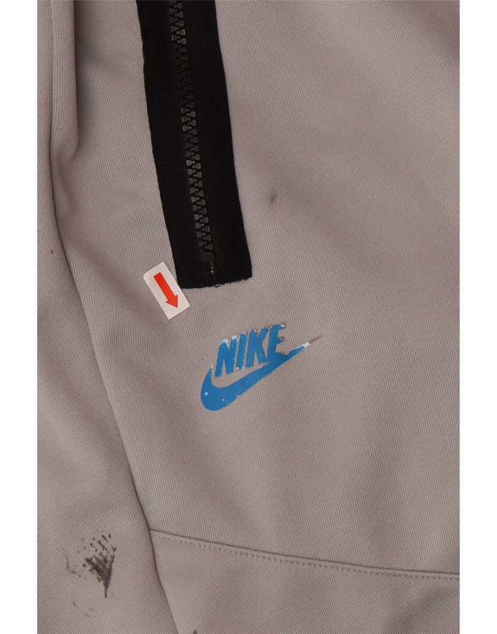 NIKE Herren-Trainingshose, Jogginghose, mittelgraues Polyester