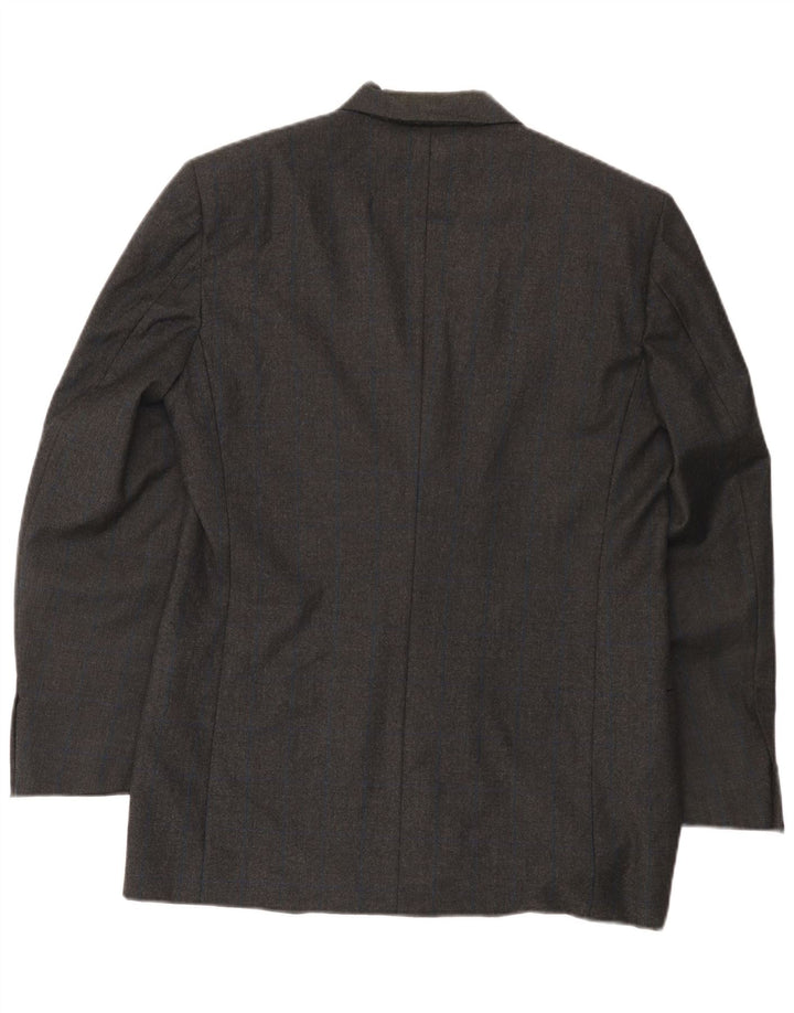 Verri Zweireihiger Herren-Blazer IT 48 aus mittelgrauer Wolle