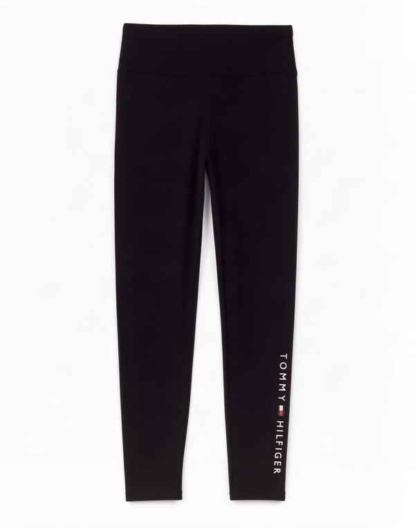 Tommy Hilfiger Damen Crop Graphic Leggings UK 12 Medium Marineblau