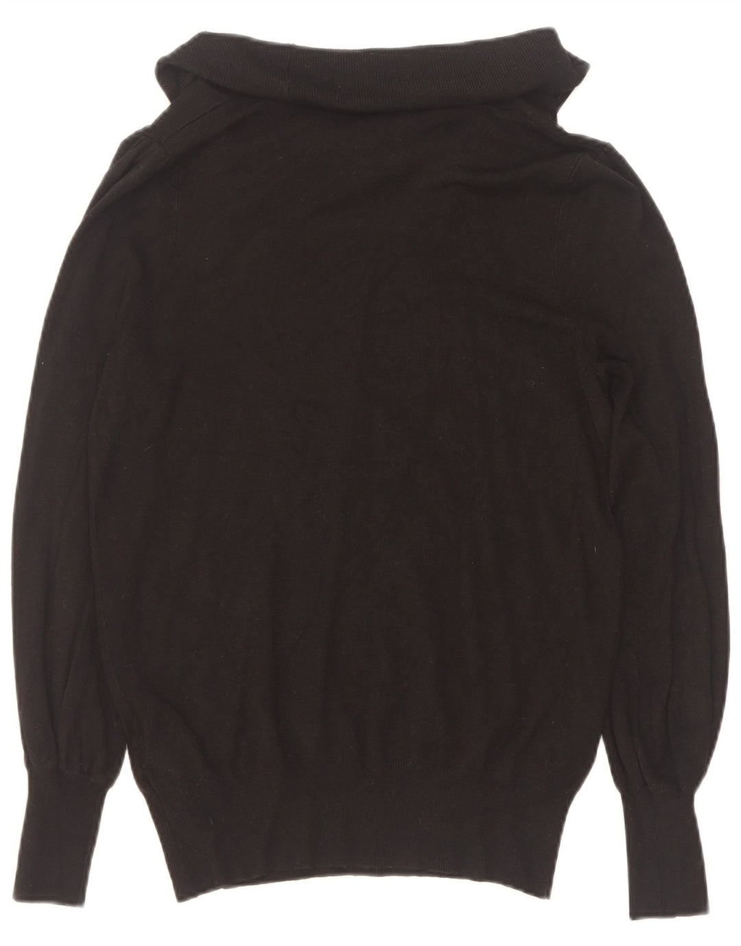 Marks & Spencer Rollkragenpullover für Damen, UK 12, mittlere schwarze Viskose