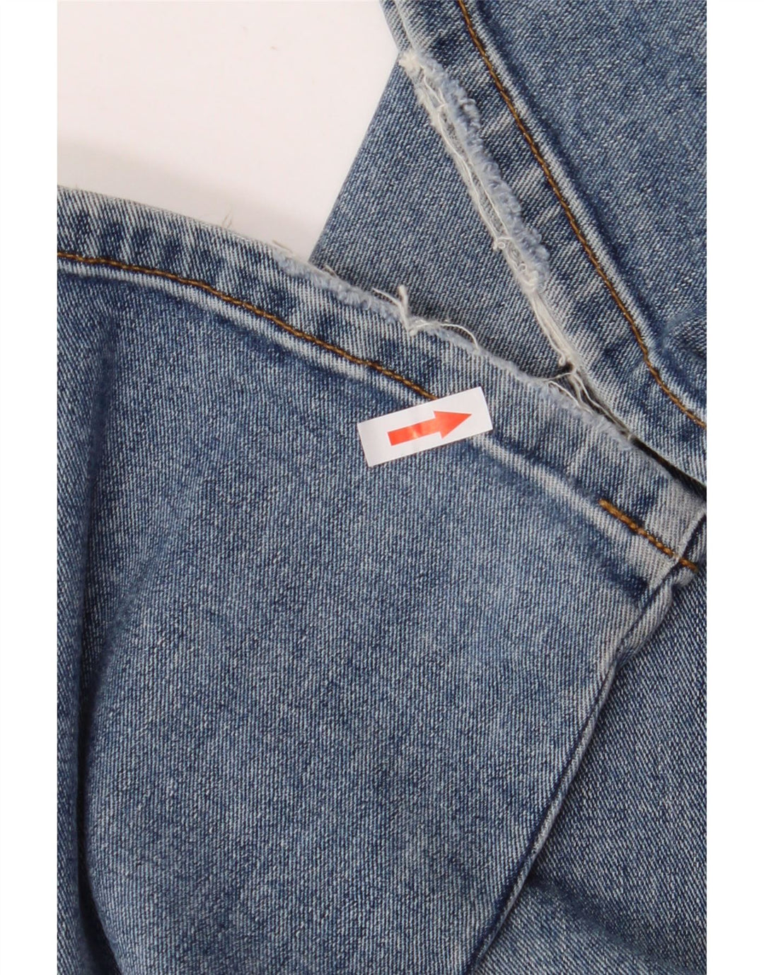 WRANGLER Herren Texas Stretch Distressed Straight Jeans W30 L32 Blaue Baumwolle