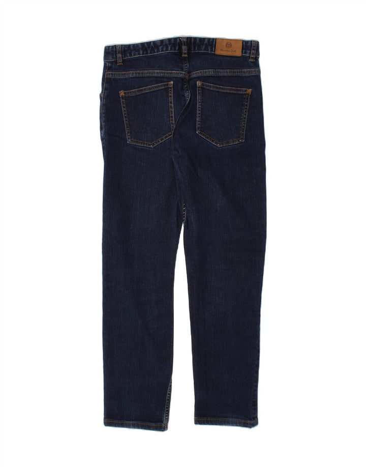 MASSIMO DUTTI Boys Regular Fit Straight Jeans 13-14 Years W28 L26 Blue Vintage Massimo Dutti and Second-Hand Massimo Dutti from Messina Hembry 