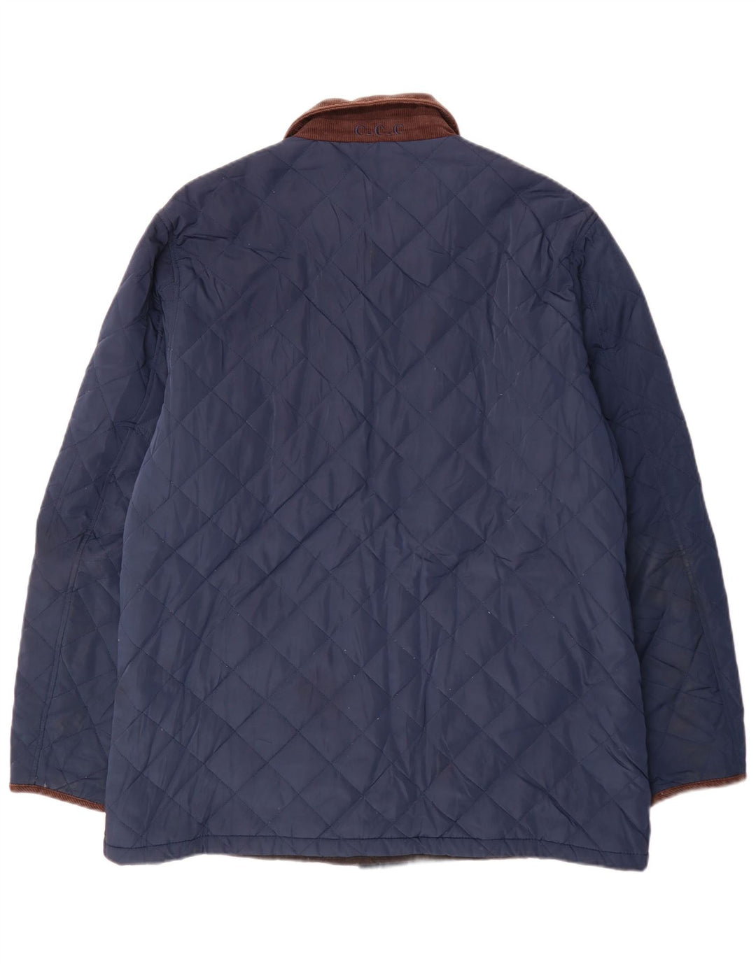 Crew Clothing Herren Steppjacke UK 44 2XL Marineblau Colourblock Polyester