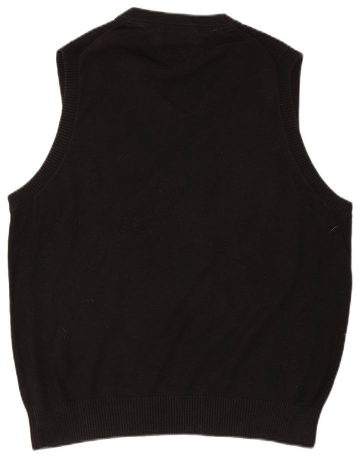 Tommy Hilfiger Herren Weste Tank Top Medium Schwarz