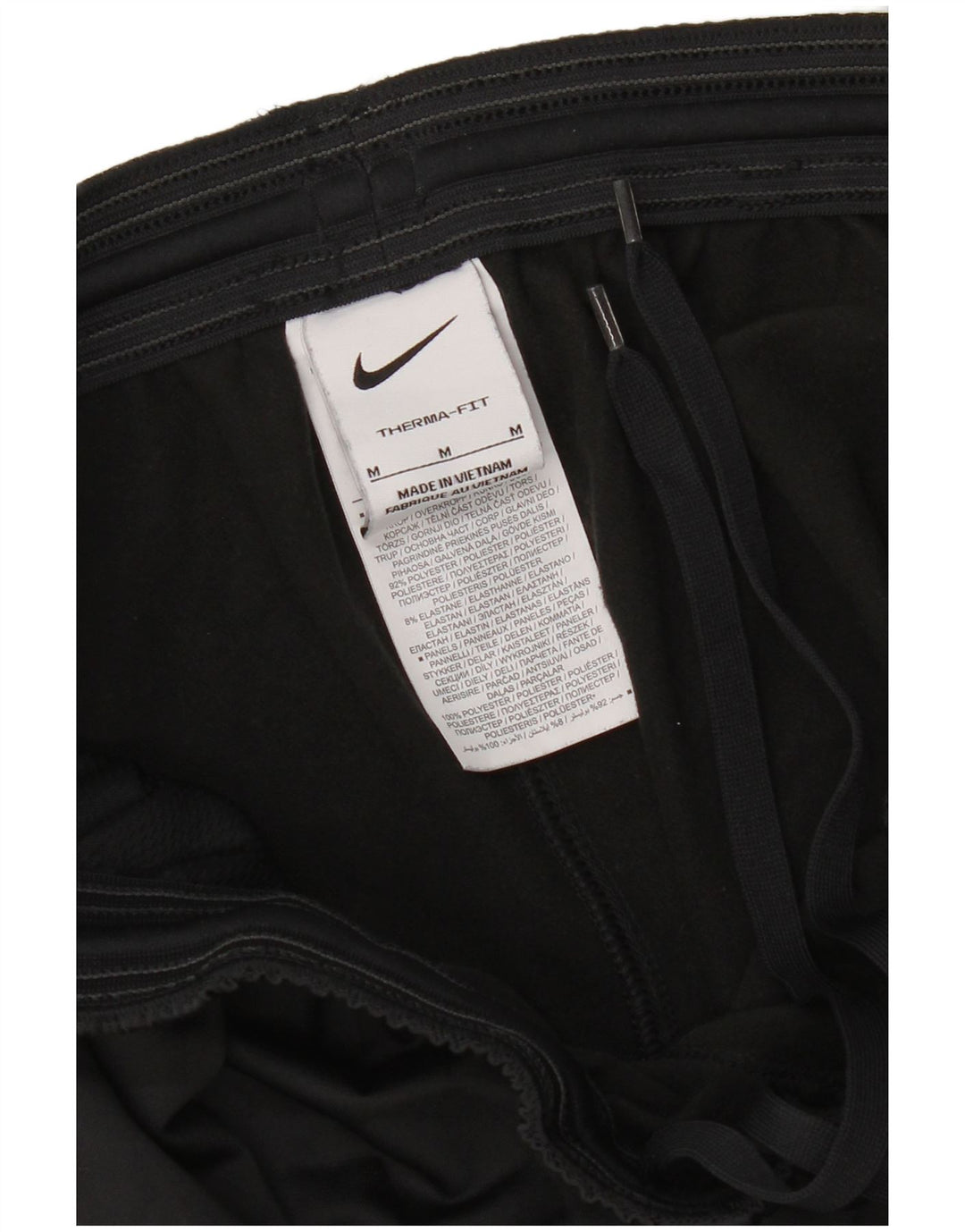 Nike Herren Therma-Fit Trainingshose Mittelschwarzes Polyester