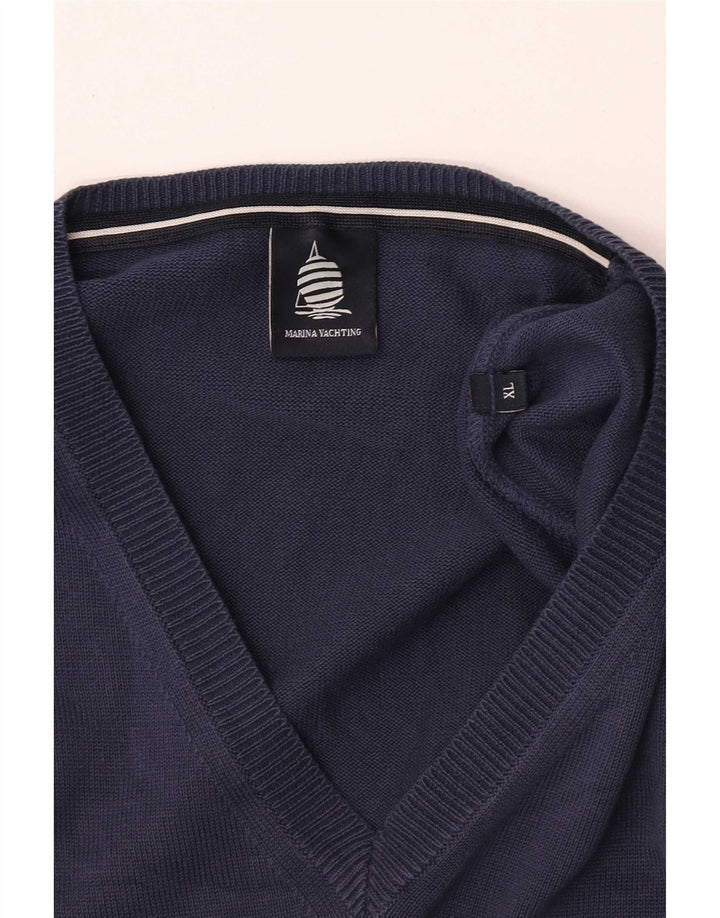 Marina Yachting Herren Weste Tank Top XL Marineblau