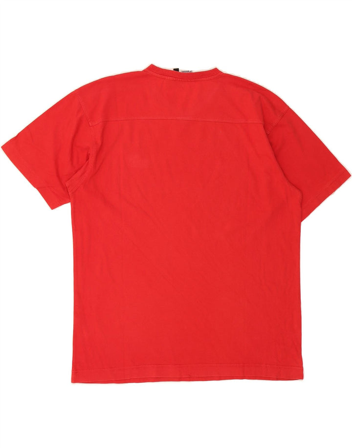 PUMA Mens T-Shirt Top Medium Red Cotton Vintage Puma and Second-Hand Puma from Messina Hembry 