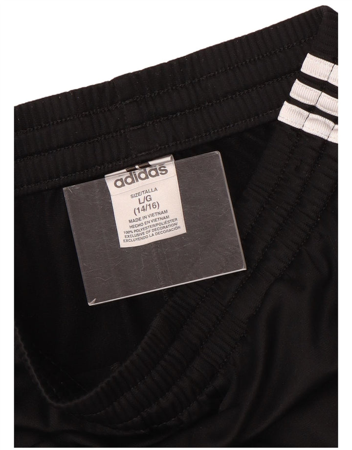 Adidas Trainingshose für Jungen, 12–13 Jahre, Größe L, Schwarz