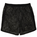Under Armour Herren-Sportshorts mit abstraktem Muster, Größe L, Schwarz