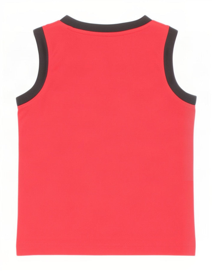 Jordan Jungen-Top mit Grafik, 2–3 Jahre, rotes Polyester