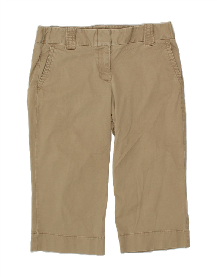 J. CREW Womens Bermuda Chino Shorts US 6 Medium W30  Beige Cotton Vintage J. Crew and Second-Hand J. Crew from Messina Hembry 
