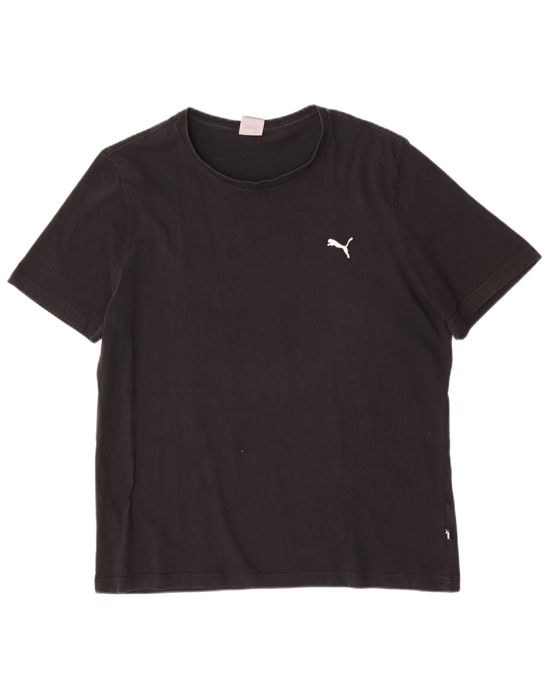 Puma Herren T-Shirt Top XL Schwarz Baumwolle