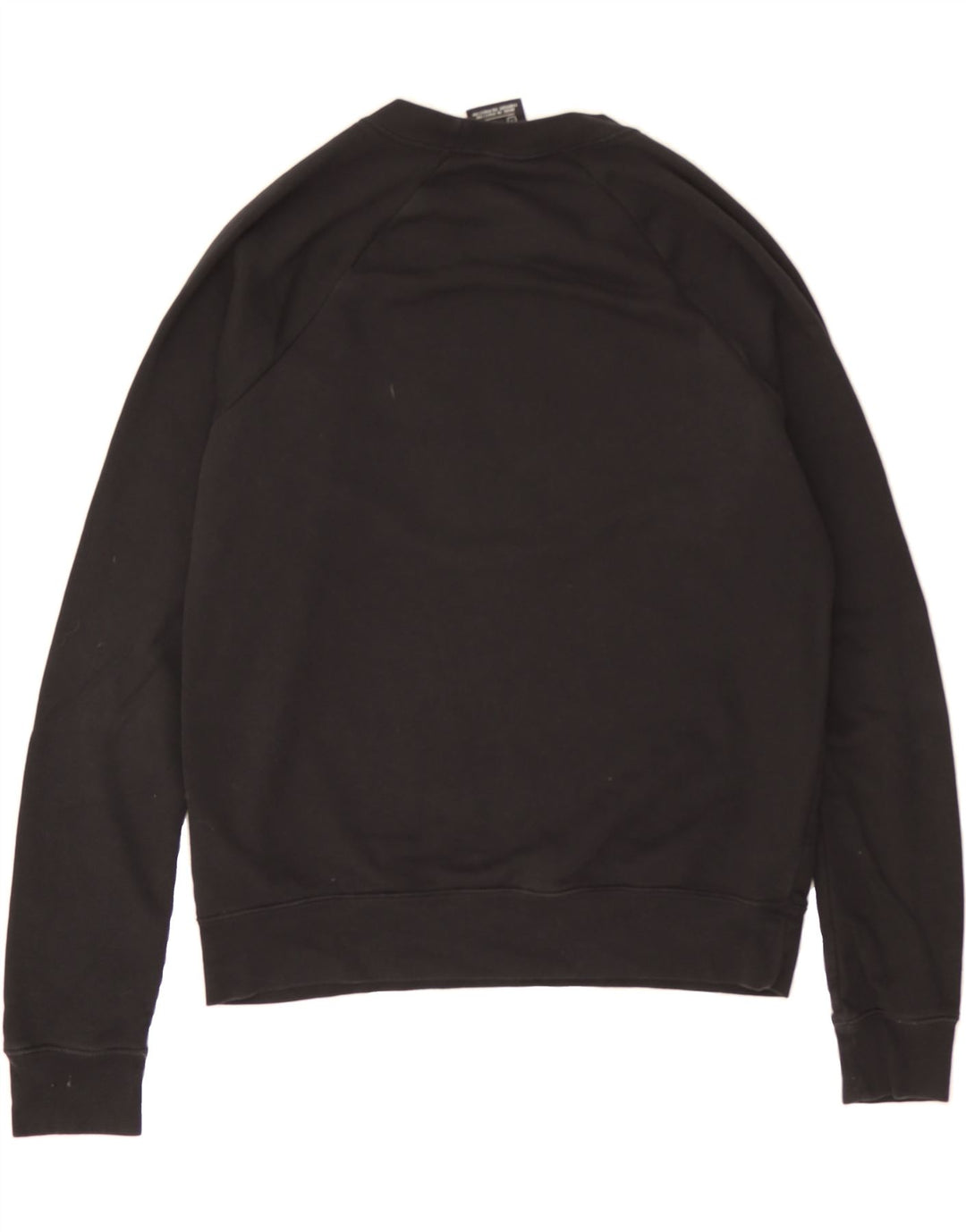 NIKE Mens Graphic Sweatshirt Jumper Small Black Cotton Vintage Nike and Second-Hand Nike from Messina Hembry 