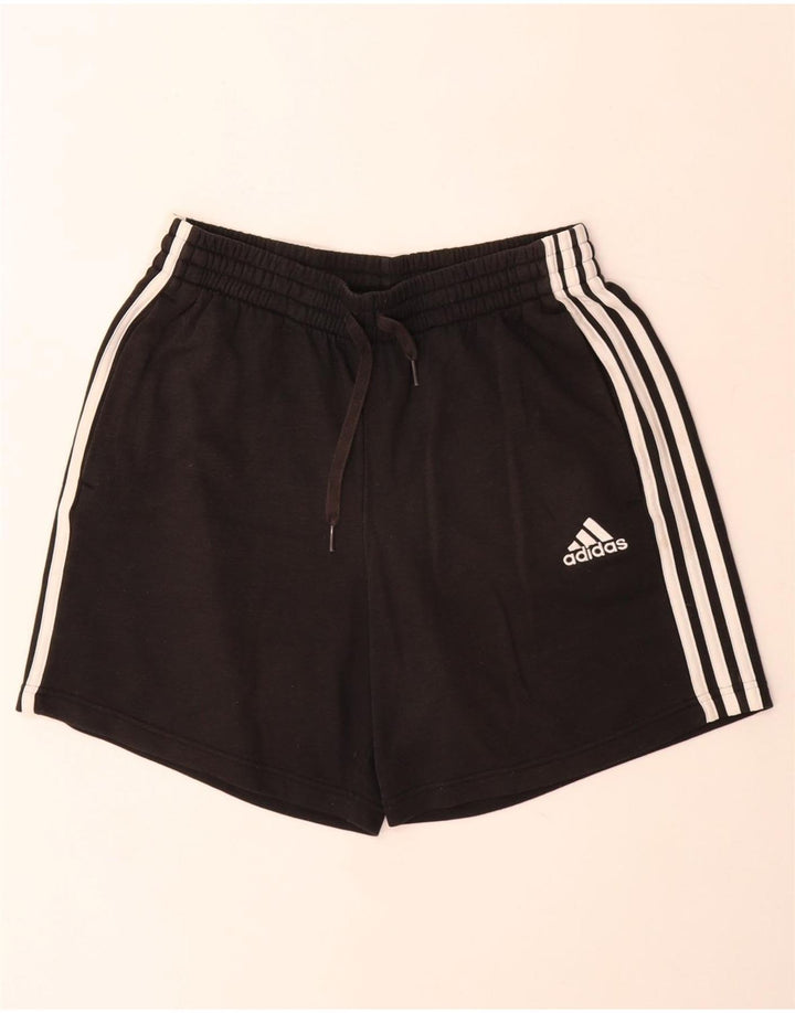 Adidas Damen Sportshorts Medium Schwarz Baumwolle