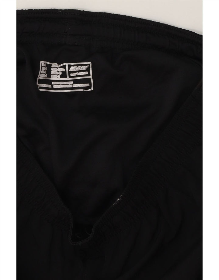 New Balance Herren-Sportshorts, groß, schwarzes Farbblock-Polyester