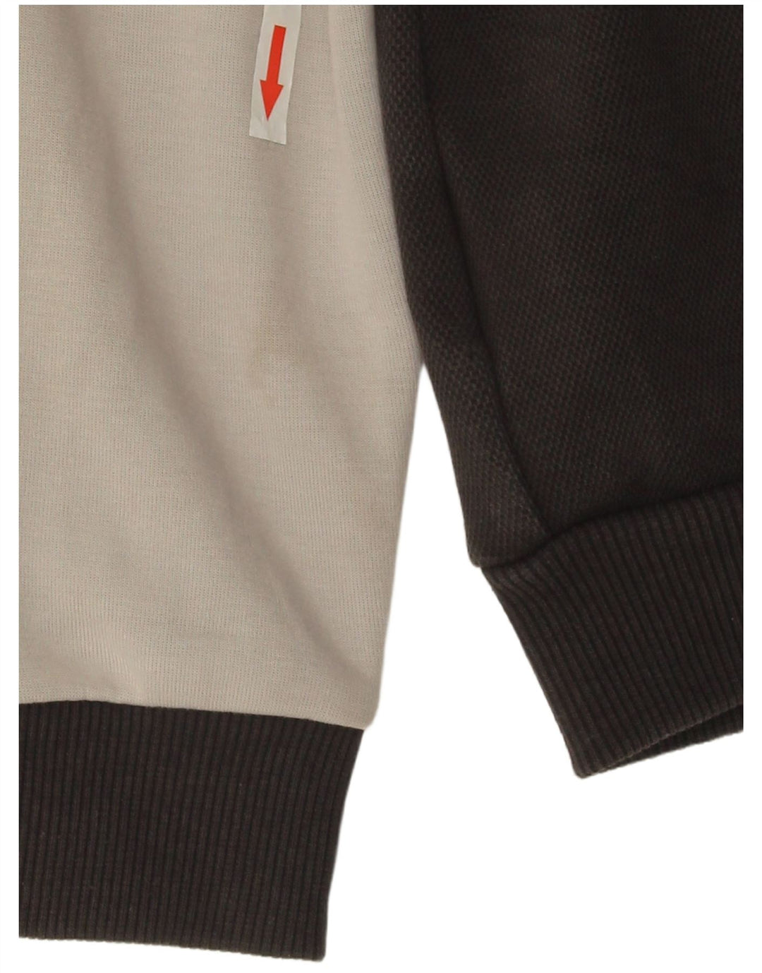 Adidas Jungen Grafik-Trainingsanzug-Top-Jacke, 8–9 Jahre, schwarze Farbblock-Baumwolle