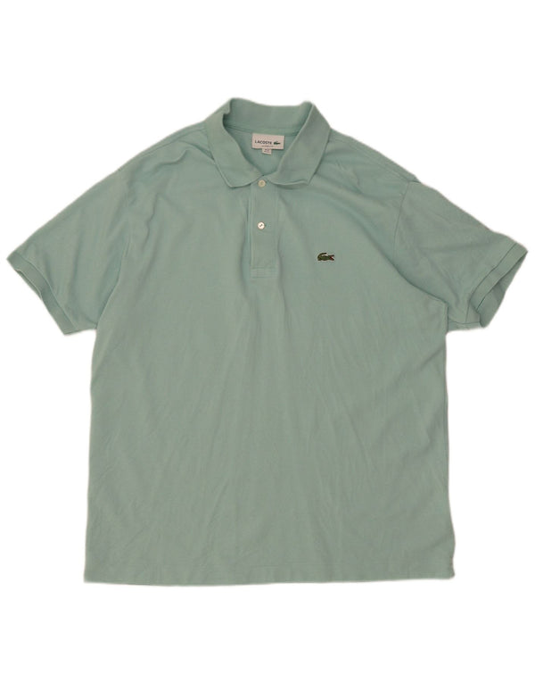 Lacoste Herren-Poloshirt mit klassischer Passform, Größe 6 XL, grüne Baumwolle