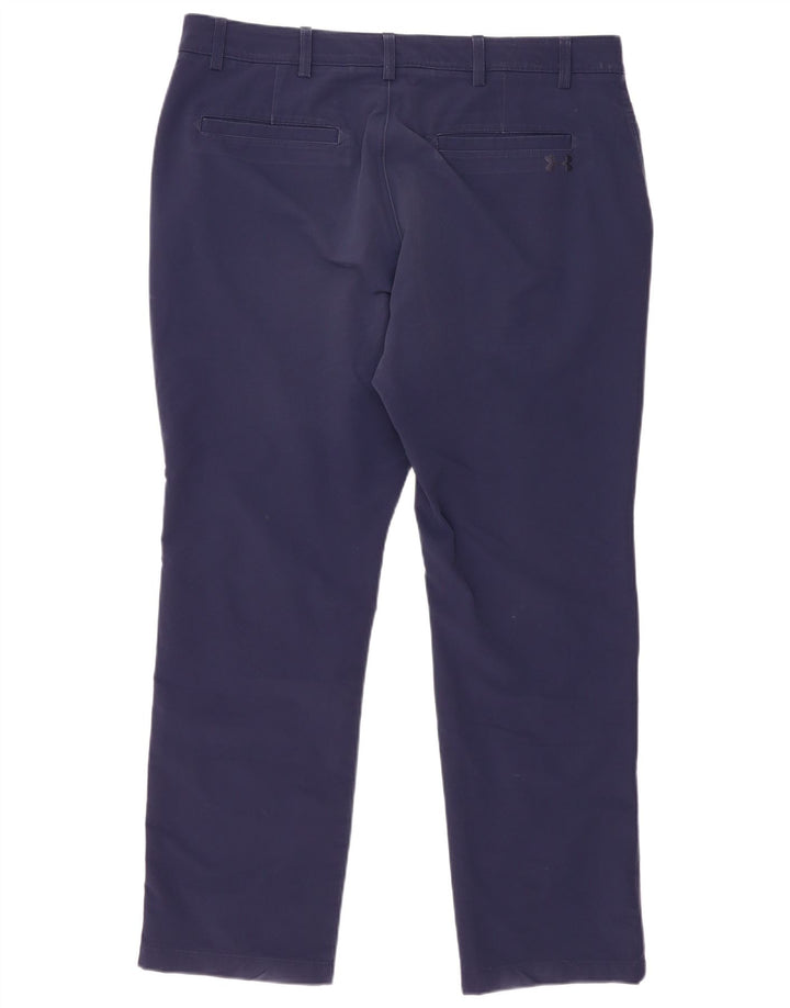 Under Armour Herren Straight Chino Hose W40 L32 Marineblau Polyester