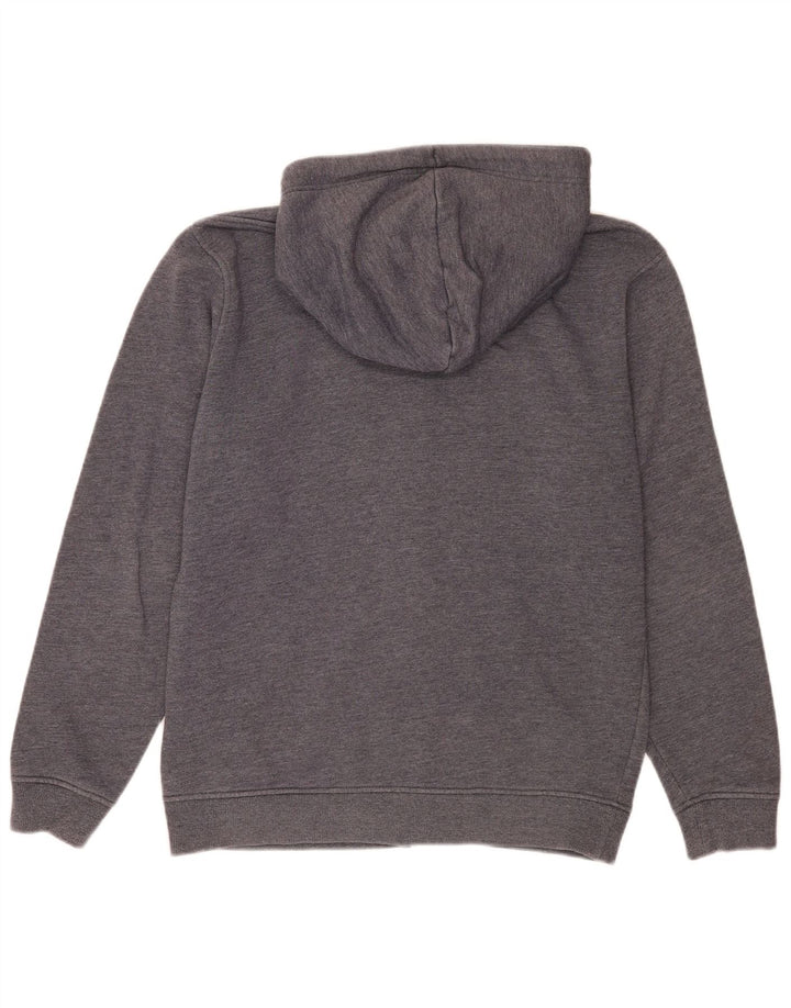 Animal Herren-Kapuzenpullover mit Reißverschluss, mittelgraue Baumwolle