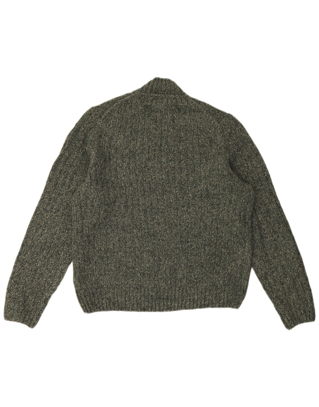 Marks & Spencer Herren-Pullover mit Rollkragen, groß, Khaki, Acryl