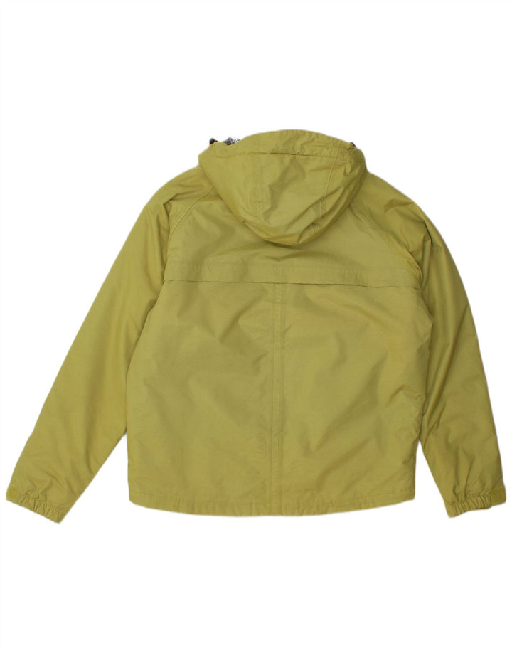 Slam Herren-Windbreakerjacke mit grafischer Kapuze, UK 38, mittelgelbes Nylon