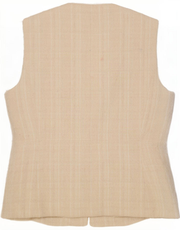 Zara Damen Weste UK 16 Large Off White