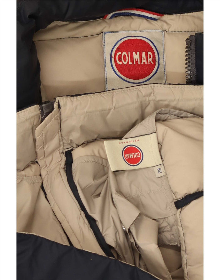 Colmar Herren-Jacke mit Kapuze, gepolstert, IT 52, Größe L, Marineblau