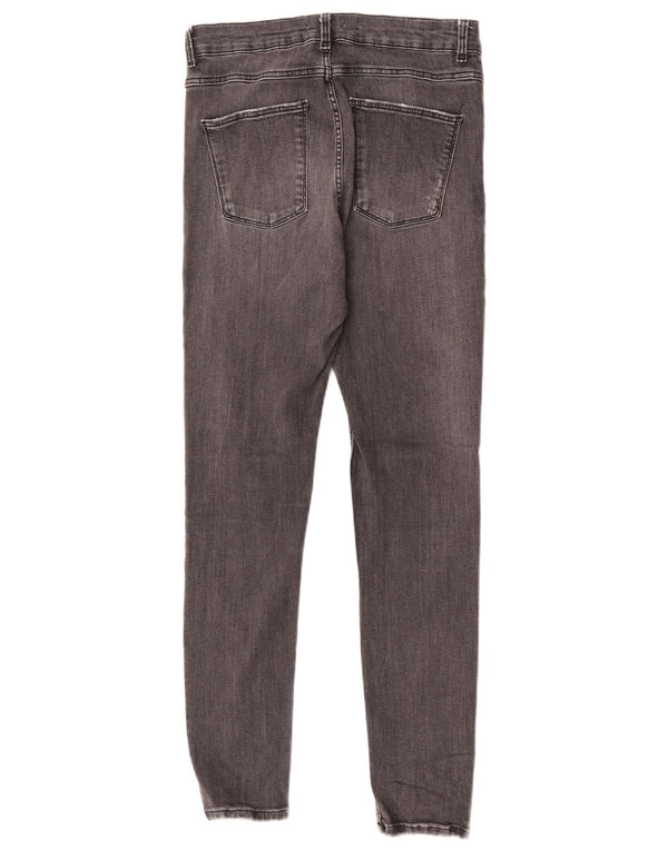 Zara Damen Skinny Jeans EU 42 Large W32 L27 Grau