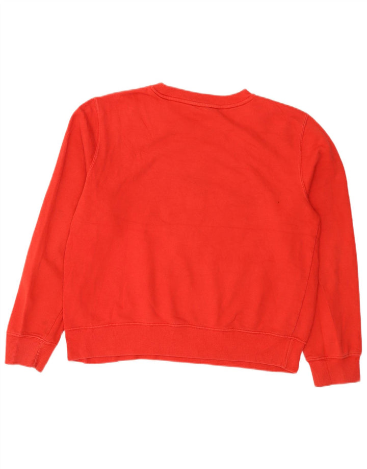 Zara Damen Sweatshirt Pullover UK 16 Large Rot
