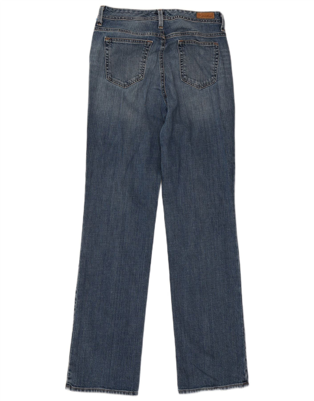 Eddie Bauer Damen Straight Jeans US 6 Medium W31 L34 Blaue Baumwolle